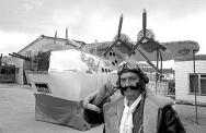 Cllr Brian Hall and his friends were disappointed that no real Sunderland flying boat could appear at the 1990 theme week.