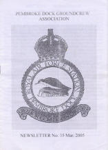 Royal Air Force Pembroke Dock Ground Crew Association Newsletter 35 2005