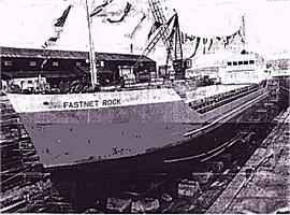 Fastnet Rock (1979), the last ship built at Hancock's